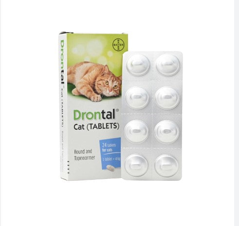 Drontal Cats Tablet | Drontal Tablet | Passion Vet