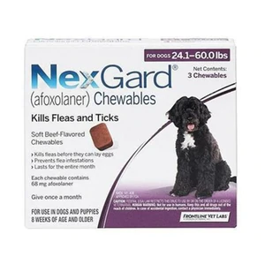Nexgard Chewable Dog | Dog Nexgard Chewables | Passion Vet