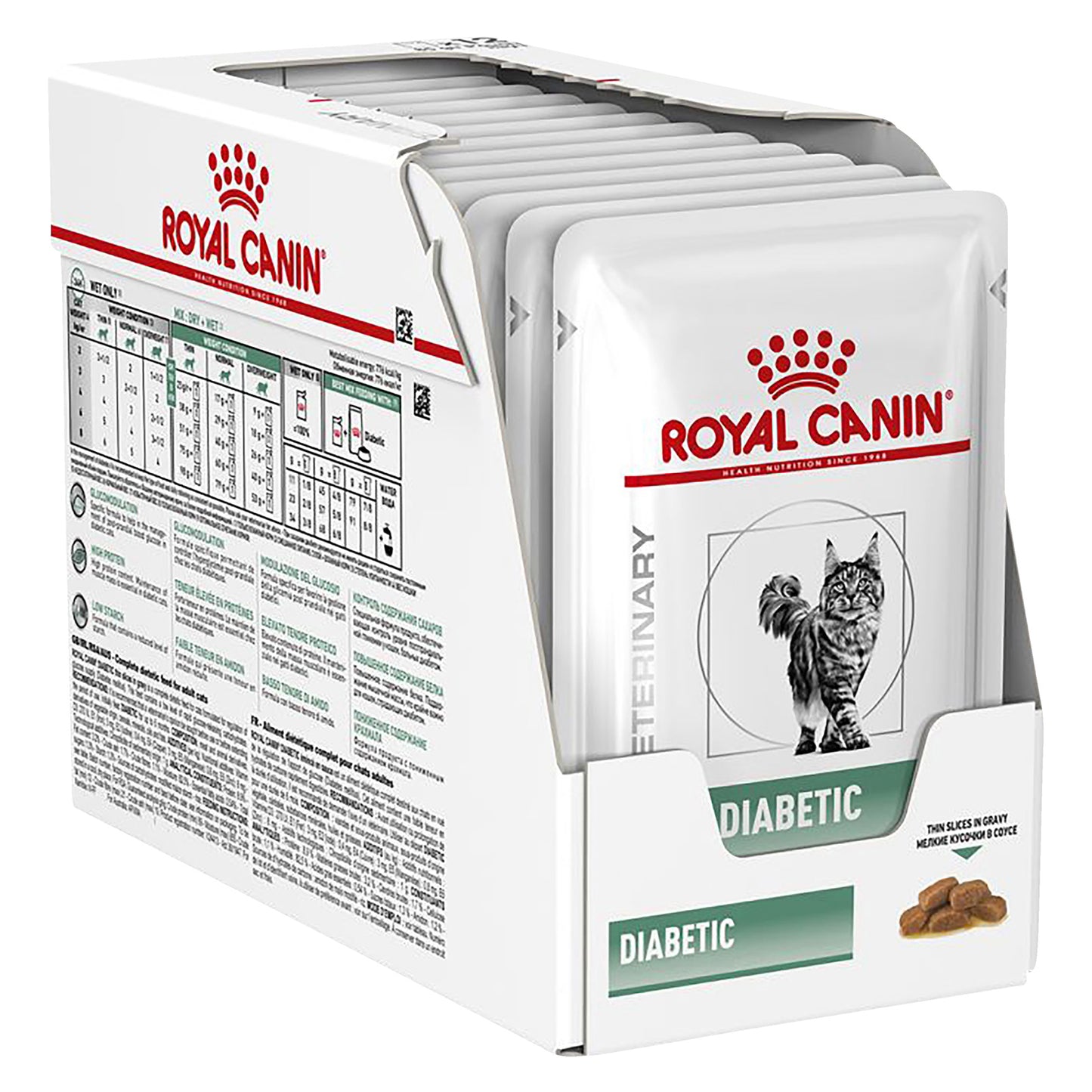 Royal Canin Diabetic (CAT) Pouches 85g x 12