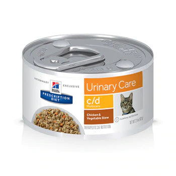 Hills Science Diet Cat C/D CHK & VGSTEW 2.9OZ X 1