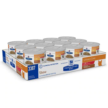 Hills Science Diet Cat C/D CHK&VEGSTEW 2.9OZ X 24