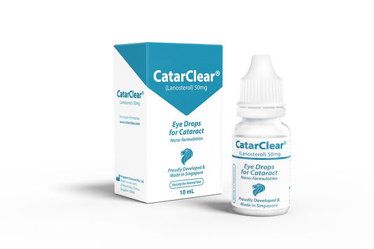 Catarclear Lanosterol Bottle | Catarclear Eye Drops | Passion Vet