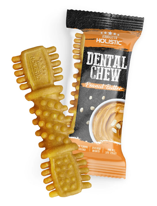 Hollistic Dental Chew- Peanut Butter, 2 for $3