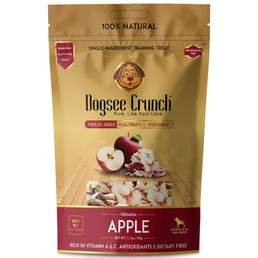 Dogsee Freeze Dried Apple | Freeze Dried Apple | Passion Vet