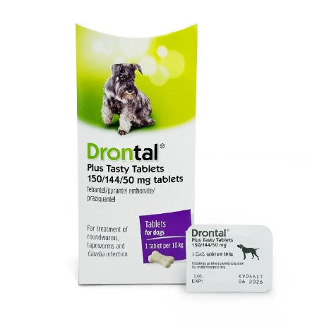 Drontal Dogs per tablet (1 tab for 10kg)