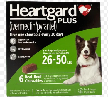Heartgard Plus Chewable Dogs (11.7kg - 22.6kg)