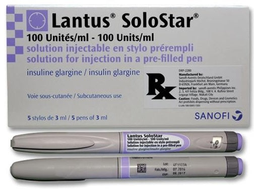 LANTUS® Insulin Glargine Pen 100 units/ml - 1 Pen