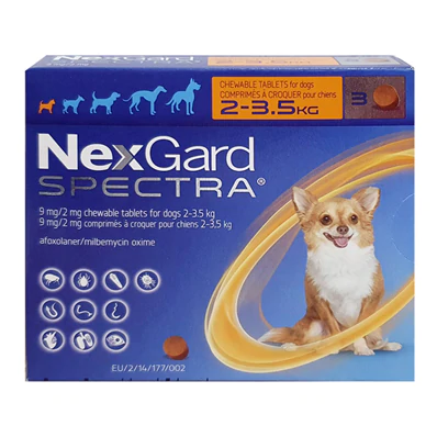 Nexgard Spectra (Dog 2-3.5kg)