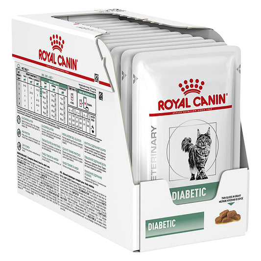 Royal Canin Diabetic (Feline) Pouches 85g x 12