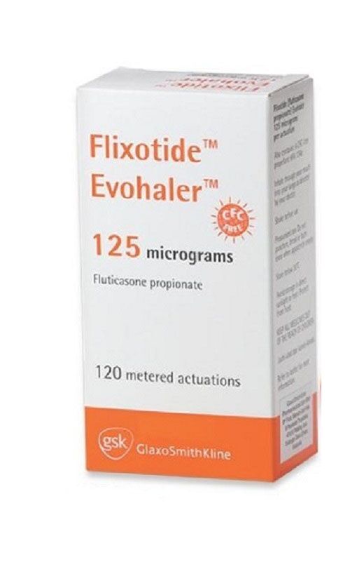 Flixotide Evohaler 125 mcg - 1 Evohaler