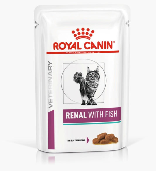 Royal Canin Renal With Fish Pouch (Feline) 85g x 1