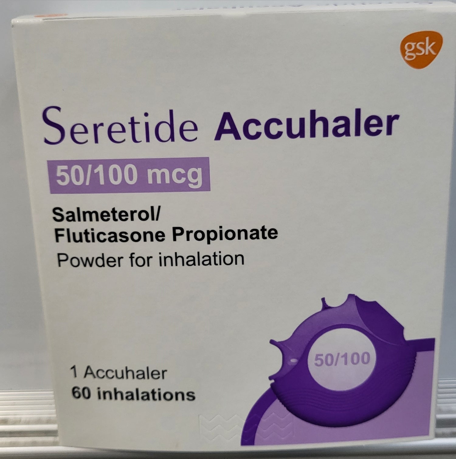 Seretide Accuhaler 50/100 mcg – Passion Vet